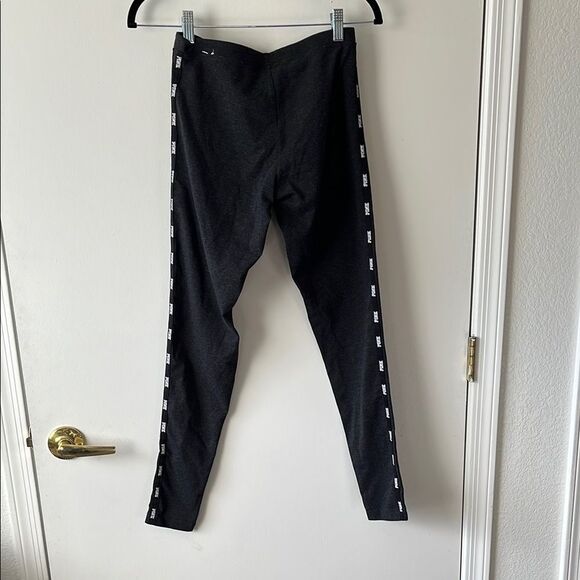 PINK Victoria's Secret Black Leggings with Tapered Design Size S GUC - Picture 3 of 5